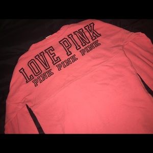 Coral PINK VS crewneck